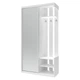 Передпокій з дзеркалом Doros City One Door 110х45х210 см Білий (DRS-011404) - зображення 3