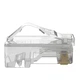 Коннектор сетевой Panduit RJ45, 8p8c, UTP, cat.5e, 100 шт MP588-C - изображение 2
