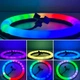 Кольцевая LED лампа MJ33 RGB 33 см (13") с держателем для телефона и регулировкой подсветки - изображение 8