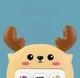 Детская развивающая игрушка "Олененок" музыкальный мобильный телефон с мелодиями и звуками, цв. желтый (86962433) - изображение 3