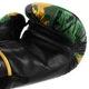 Перчатки боксерские кожаные Leone Neo Camo 1947 размер 12 унций Black-Green-Gold - изображение 3
