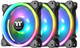 Zestaw wentylatorów Thermaltake Riing Trio 12 RGB Radiator Fan TT Premium Edition Black (4711246873506) - obraz 1