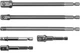 Набор держатель YATO адаптер торцевых головок 1/4",3/8",1/2" HEX 6 шт YT-04629 - изображение 1
