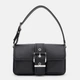Сумка багет женская из натуральной кожи средняя Michael Kors 30S4SBAL2L-001 Черная (196237767882) - изображение 1
