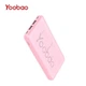 Повербанк Yoobao KJ0З Power Bank портативна батарея для телефону планшета 10000 mAh, Рожевий - зображення 7