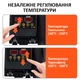 Паяльна станція 8898 комбінована 2 в 1 паяльник + термофен / LCD / 100-500°C / 650 Вт - зображення 3