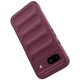 Силіконовий (TPU) чохол Deexe Terra Case для Google Pixel 8A - Wine Red - зображення 3