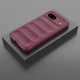 Силіконовий (TPU) чохол Deexe Terra Case для Google Pixel 8A - Wine Red - зображення 4
