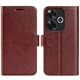 Класичний чохол-книжка Deexe Wallet Style для Xiaomi Poco F6 - Brown - зображення 1