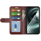 Класичний чохол-книжка Deexe Wallet Style для Xiaomi Poco F6 - Brown - зображення 2