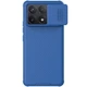 Чехол со шторкой для камеры NILLKIN CamShield Pro для Xiaomi Poco F6 Pro - Blue - изображение 1