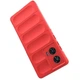 Силіконовий (TPU) чохол Deexe Terra Case для Motorola Edge 50 Fusion - Red - зображення 3