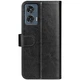Класичний чохол-книжка Deexe Wallet Style для Motorola Edge 50 Fusion - Black - зображення 7
