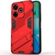 Защитный чехол Deexe Bibercas для Xiaomi Redmi 13 - Red - изображение 2