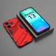 Защитный чехол Deexe Bibercas для Xiaomi Redmi 13 - Red - изображение 5