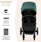 Прогулочная коляска Kinderkraft Mitzy Jade Green (KSMITZ00GRE0000) (5902533924387) - изображение 12