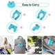 Детская дорожная складная накладка на унитаз FROG BLUE / Голубая жабка - изображение 5