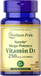 Вітамін Д3 Puritan's Pride Vitamin D3 10000 IU 100 гел капс - зображення 1