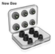 Амбушюры силикон и пена NEW BEE комплект 6 пар - изображение 1