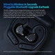 Bluetooth модуль KZ AE01 с заушинами C-pin, блютуз 5.4, шумоподавление - изображение 6