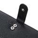 Лакированный кожаный кошелек с блоком для кредитных карт ST Leather 22683 черный - изображение 5