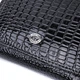 Стильный женский кошелек из фактурной натуральной кожи ST Leather 22732 черный - изображение 5