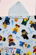Полотенце-пончо для детей 60х60 LEGO - изображение 4