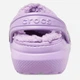 Детские кроксы-сабо для девочки Crocs Classic Lined Clog T 207009-5PR 27/28 (C10) Фиолетовые (196265464081) - изображение 5