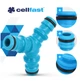 Конектор для шланга Cellfast Basic 1/2" трійник для муфт 1/2-3/4" (51-205H) - зображення 3