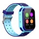 Детские умные смарт часы Smart Baby Watch Т3 умные часы телефон smart watch видеозвонок 4G влагозащита фонарик сине-голубые - изображение 2