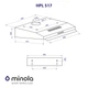 Витяжка пласка Minola HPL 517 WH - изображение 11