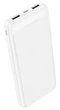 Портативное зарядное устройство Power Bank Hoco J111 (10000 mAh) / вход Type-C и Micro-USB (5V / 2A) / выход два USB-A (5V / 2A) / LED индикатор / (белый) - изображение 1