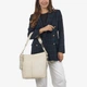Сумка женская кожаная шоппер средняя Regina Notte Shopper 3690 Бежевый - изображение 2