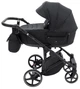 Коляска 2 в 1 Adamex Ziko Lux TK-53 чорний - зображення 3