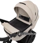 Коляска 2 в 1 Adamex Blanc Eco SA-7 латте - зображення 6