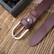 Ремень женский из натуральной кожи Paolo Peruzzi PG-01-BRZ 110 см Коричневый (5905567209437) - изображение 2