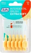 Набір міжзубних йоржиків "Extra Soft", 0.45 мм - TePe Interdental Brush Extra Soft Size 1 6шт (1229955-142640) - зображення 1