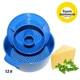Форма с поршнем Cheese master 1.2 л пластиковая синяя blue - изображение 2