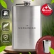 Подарунковий набір фляга для алкоголю з чарками 4 шт VexShop 9oz набір для чоловіків Фляга з чарками 270 мл - зображення 1