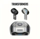 Бездротові вакумні Bluetooth-навушники "Transformers" з мікрофоном та шумозаглушенням, сріблястий (87016055) - зображення 1
