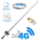 Комплект 3G/4G интернет антенна стрела + кабель 10м + переходник SMA/F - изображение 1