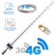 Комплект 3G/4G інтернет антена стріла + кабель 5м + перехідник SMA/F - зображення 1