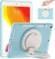 Чохол ARM Cover Apple iPad 7 (10.2" екран) протиударний з кільцем підставкою Light Blue - зображення 6