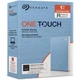 Накопитель внешний HDD 2.5" USB 1.0TB Seagate One Touch Light Blue (STKB1000402) - изображение 2