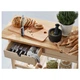 Кухонний стіл-візок IKEA FORHOJA 100х43 см береза (800.359.20) - зображення 2
