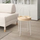 Журнальний столик IKEA BURVIK 38 см білий (603.403.89) - изображение 2