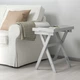 Журнальний столик з підносом IKEA MARYD 58х38х58 см сірий (902.927.25) - изображение 2
