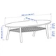 Журнальний столик IKEA STOCKHOLM 180 х 59 см горіх (702.397.10) - зображення 5