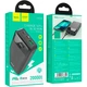 Повербанк Hoco J1OZA Power Bank портативная батарея для телефона планшета с быстрой зарядкой 20000 mAh, Черный - изображение 7
