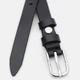Ремень женский из натуральной кожи Laras 110v10genw59-black 110 см Черный (6501033637) - изображение 3